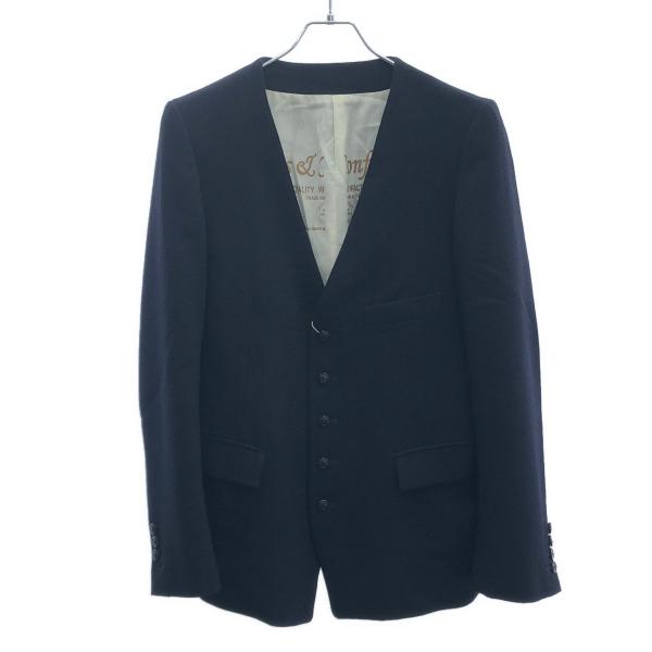 Robes &amp; Confections ローブスアンドコンフェクションズ ノーカラーウールテーラード...