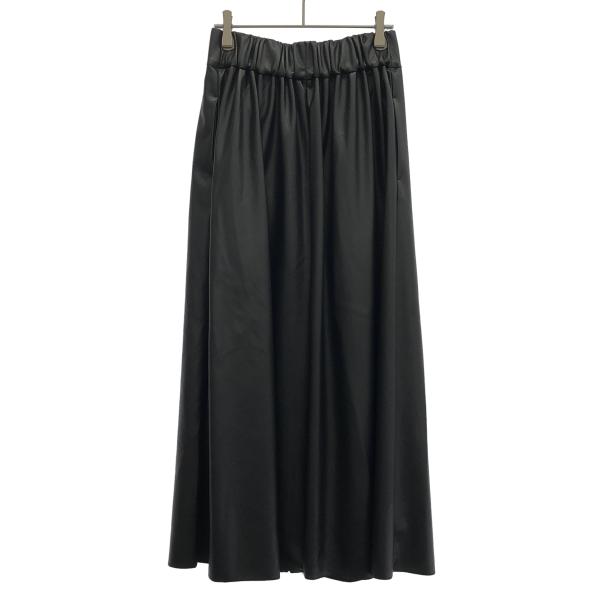 upper hights アッパーハイツ 24SS Kylie ジップアップ フェイクレザースカート...