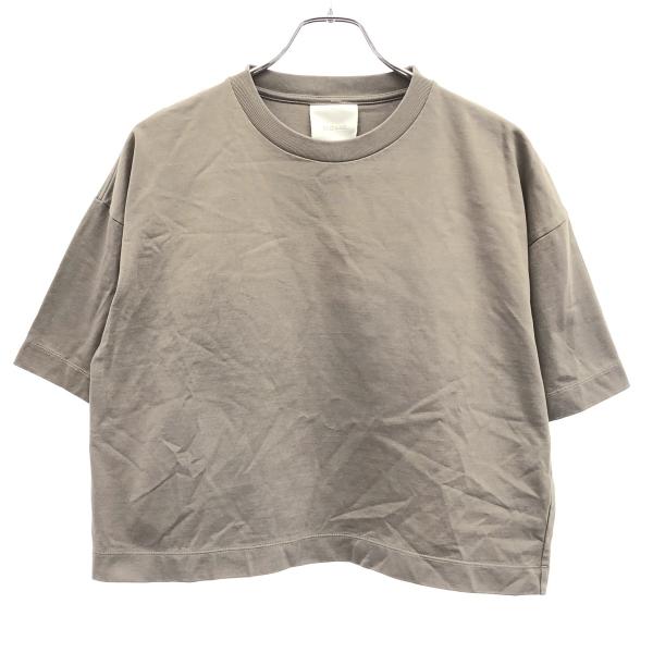 SLOANE スローン 村山佳世子 別注 ショート丈Tシャツ SL8S-T748 グレー 2 ITM...