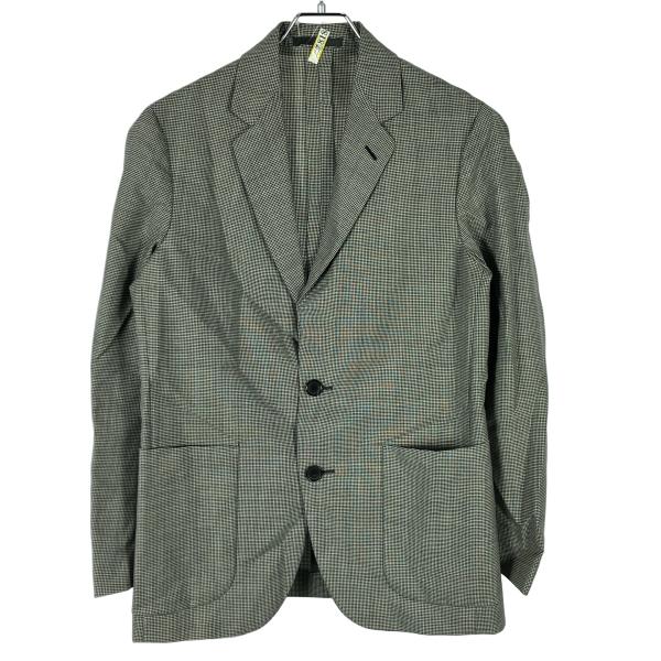 CARUSO カルーゾ ハウンドトゥース ZERO 2Bジャケット&amp;イージー トラウザーズ セットア...