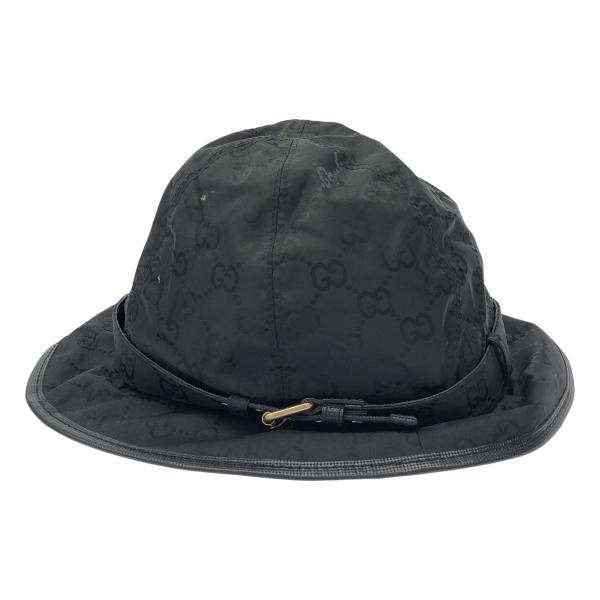 GUCCI グッチ GGナイロンバケットハット  ブラック L ITMJ71LXMAVS