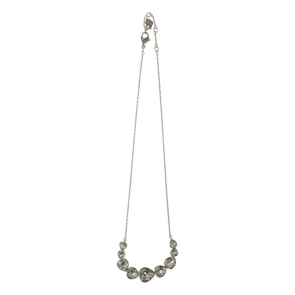 SWAROVSKI スワロフスキー Nouba ハートクリスタルネックレス  シルバー  ITN7R...