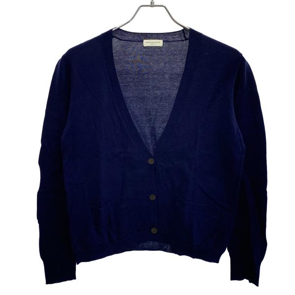 DRIES VAN NOTEN ドリスヴァンノッテン ニットカーディガン  ネイビー M ITNCU...