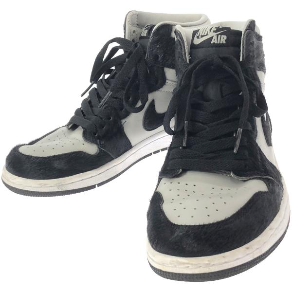 NIKE ナイキ WMNS AIR JORDAN 1 &quot;MEDIUM GREY スニーカー DZ25...