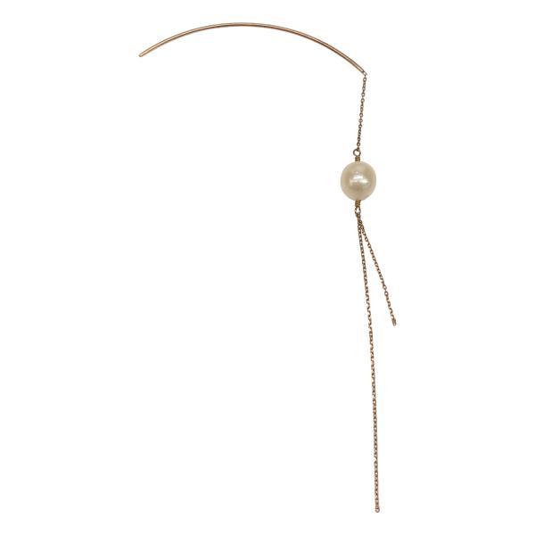 Hirotaka ヒロタカ South Sea Pearl Chain Earring パールチェー...