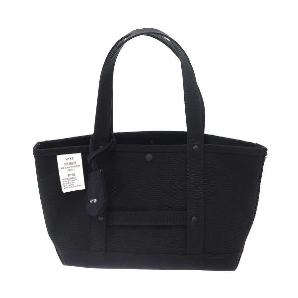 HYKE ハイク 26SS TOTE BAG MEDIUM キャンバストートバッグ  ブラック M ...