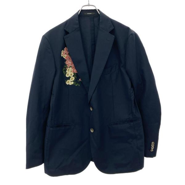 ARTISAN アルチザン フラワー刺繍 コットンシルクテーラードジャケット 59-83JS15 ネ...
