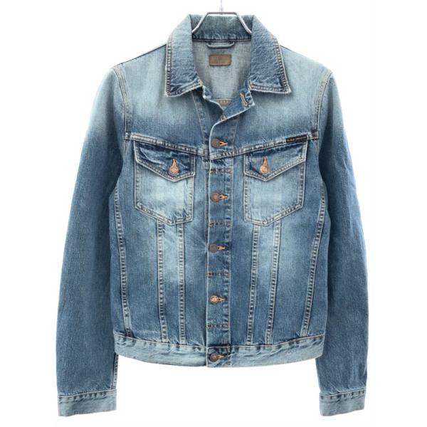 NUDIE JEANS ヌーディージーンズ BILLY DENIM JACKET ビリーデニムジャケ...