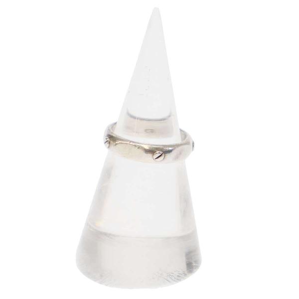 Jean Paul GAULTIER ジャンポールゴルチェ リベットデザインシルバーリング  シルバ...