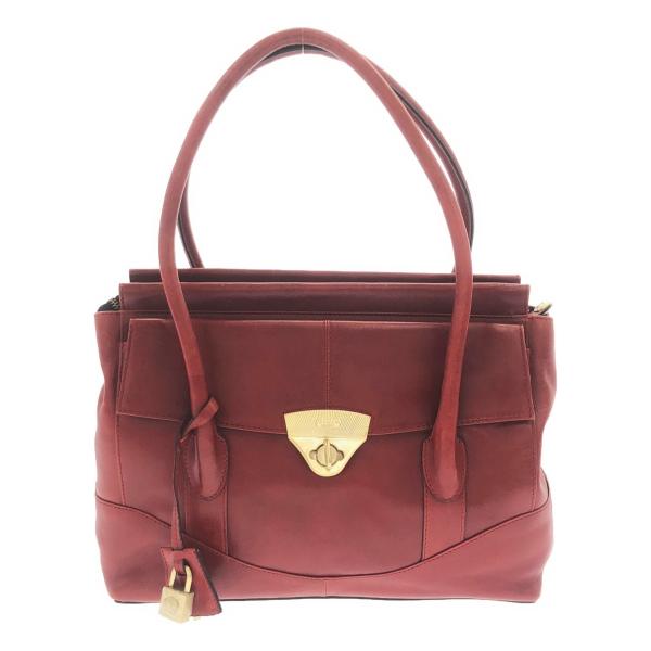 MODALU モダルー レザーハンドバッグ  レッド  ITO0D0BPTPG2