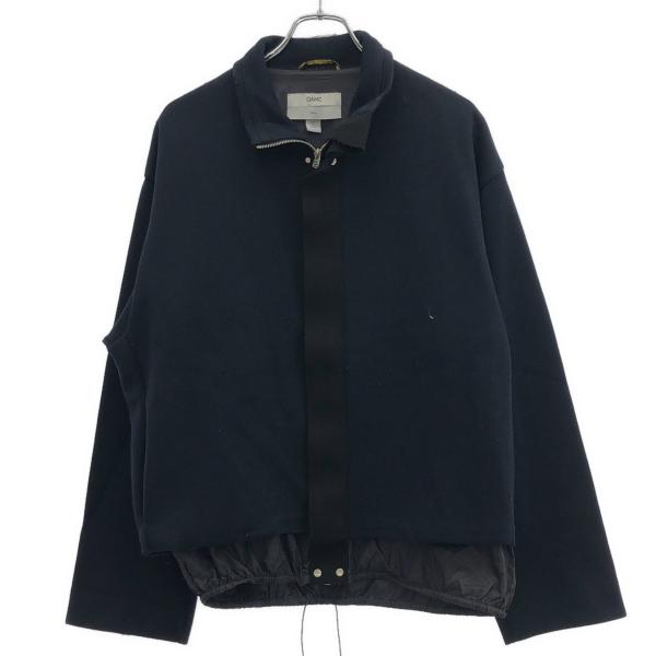 OAMC オーエーエムシー 18AW ジャージーレイヤードブルゾン OAMN700301 ネイビー ...