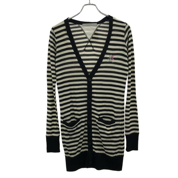 FranCisT_MOR.K.S フランシストモークス ハイビスカルスワロ ロングボーダーカーディガ...