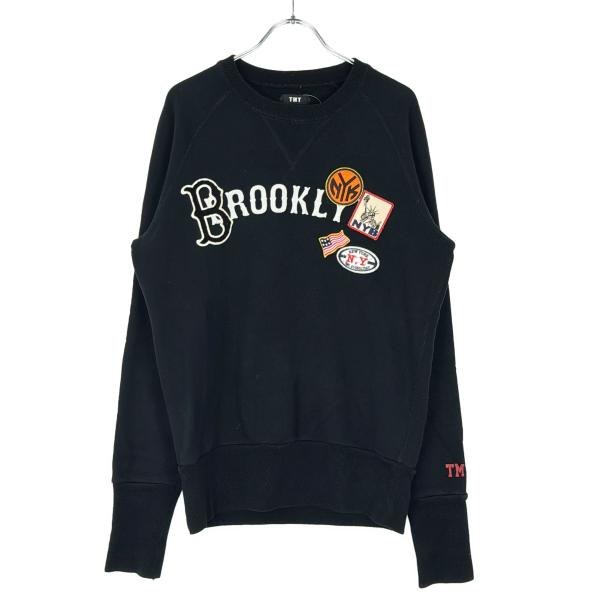 TMT ティーエムティー BROOKLYN スウェットトレーナー TSW-F1902 ブラック S ...
