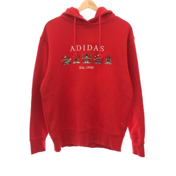 adidas Originals HK7446 CHRISTMAS HOODIE プルオーバーパーカ...