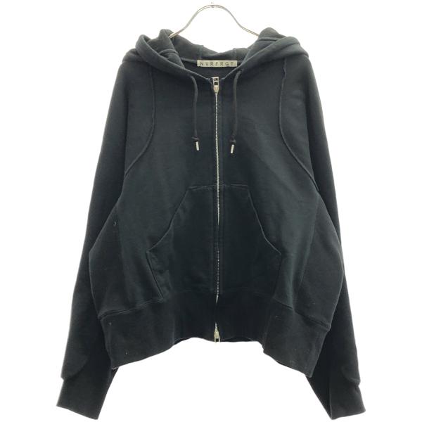 NVRFRGT ネバーフォーゲット Panelled Zip Up Hoodie ジップアップパーカ...
