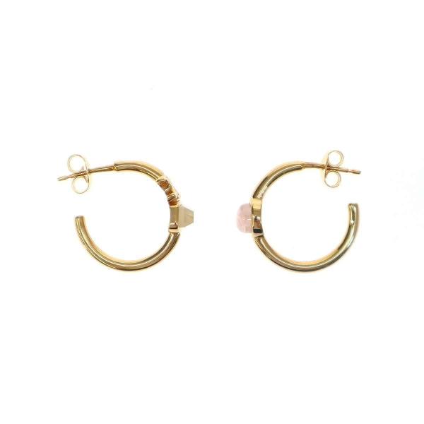 CELINE セリーヌ Triomphe Indie Hoops トリオンフ インディ フープピアス...