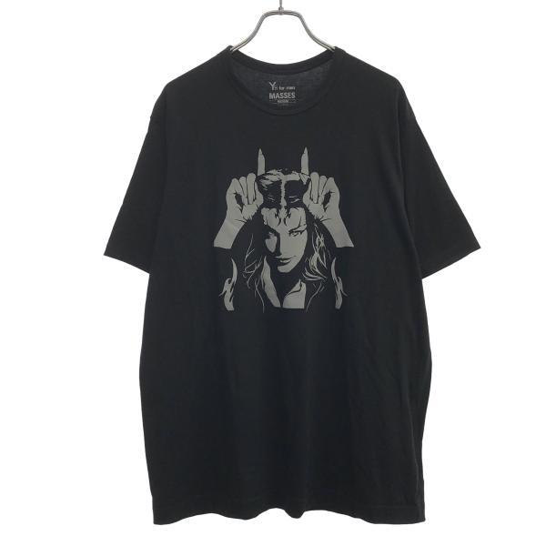 Y's for men ワイズ フォーメン MASSES ELEVEN プリントTシャツ MP-T7...
