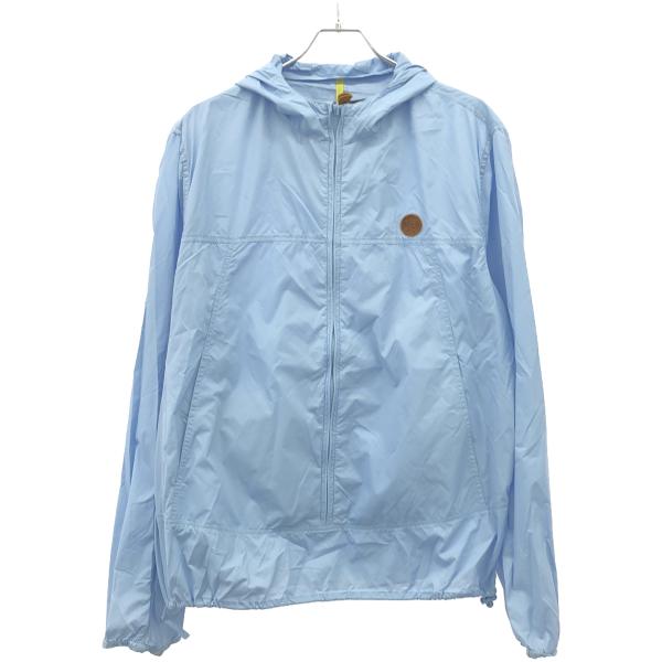Pretty Green プリティグリーン ジップアップナイロンフーデッドパーカー  ブルー M I...