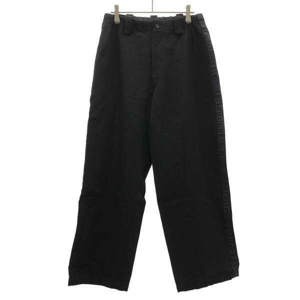 Y's Yohji Yamamoto ワイズ ヨウジヤマモト 11SS ウールギャバジンサイドテープ...