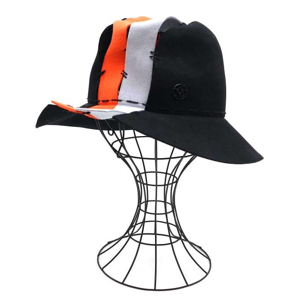 MAISON MICHEL メゾンミッシェル デザインハット ブラック   ITTXB70UT8W0