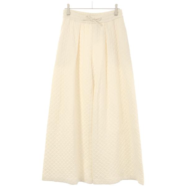 VIKA GAZINSKAYA ヴィカガジンスカヤ コットンスポリエステルキルティングイージーパンツ...