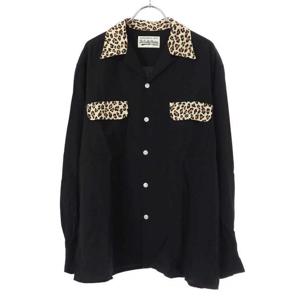 WACKO MARIA ワコマリア 23AW TWO TONE 50&apos;s OPEN COLLAR S...