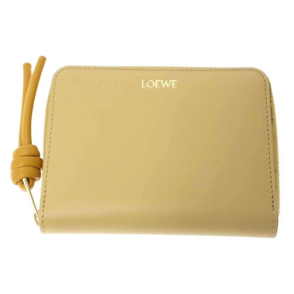 LOEWE ロエベ ノット コンパクトウォレット 財布 CEM1CWZX01 イエロー - ITU3...