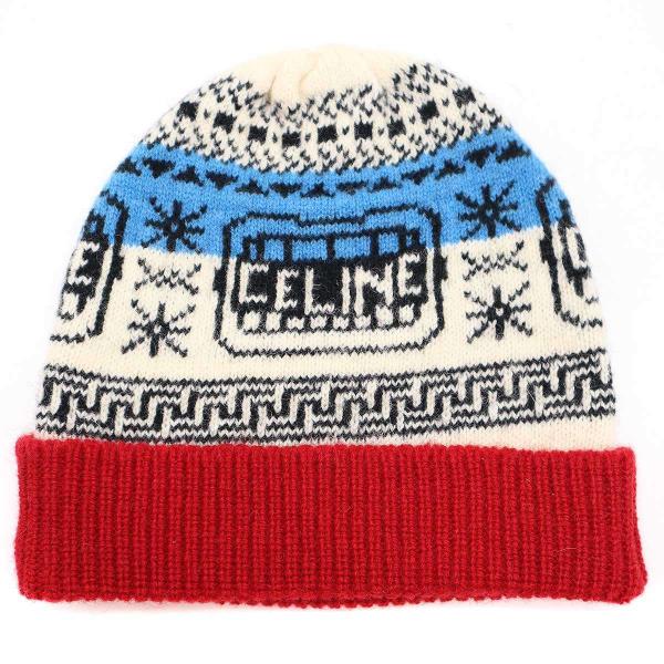 CELINE 21SS THE DANCING KID Beanie ニットキャップ ミックス TU...