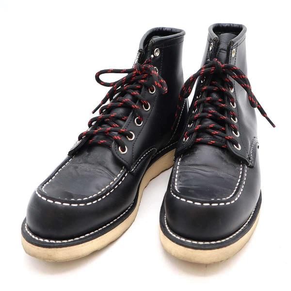 RED WING レッドウィング 6 CLASSIC MOC レザーブーツ ブラック USA 8 8...