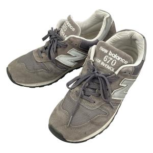 NEW BALANCE ニューバランス M670CHR Charcoal Made in England スニーカー グレー US8 ITUVTVH077JO