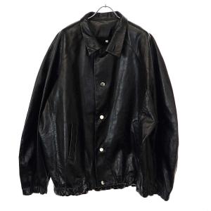 値下げ】ISSUETHINGS 21AW JOHN別注 EX OVERSIZED LEATHER JACKET 
