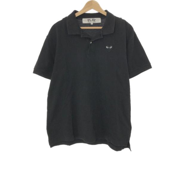 PLAY COMME des GARCONS AD2023 POLO SHIRT ハートワッペンポロ...