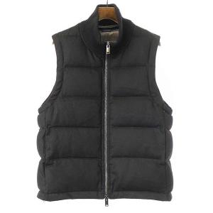 junhashimoto ジュンハシモト 22AW SEVEN PLUS DOWN VEST ウールダウンベスト ブラック サイズ:3 メンズ ITV61R03C0Y0｜modescape