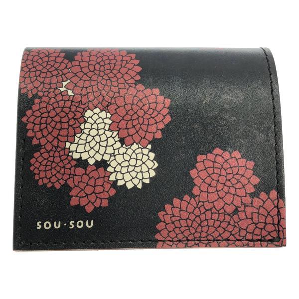 SOU SOU×クワトロガッツ ソウソウ 小さいふ。 雲間に菊    ITVKDW8M2DPU