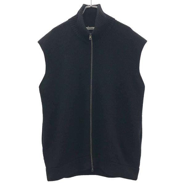 INTERIM インテリム ドライバーズニットベスト  ブラック 5 ITVN75IS82JS