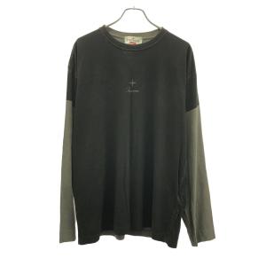 SUPREME×STONE ISLAND シュプリーム×ストーンアイランド L/S Top ロングスリーブTシャツ 7925201S6 チャコール系 L ITW4LHENUUAA