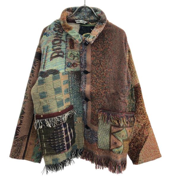 SUNNY SIDE UP サニーサイドアップ RE BLANKET COVERALL リメイクブラ...