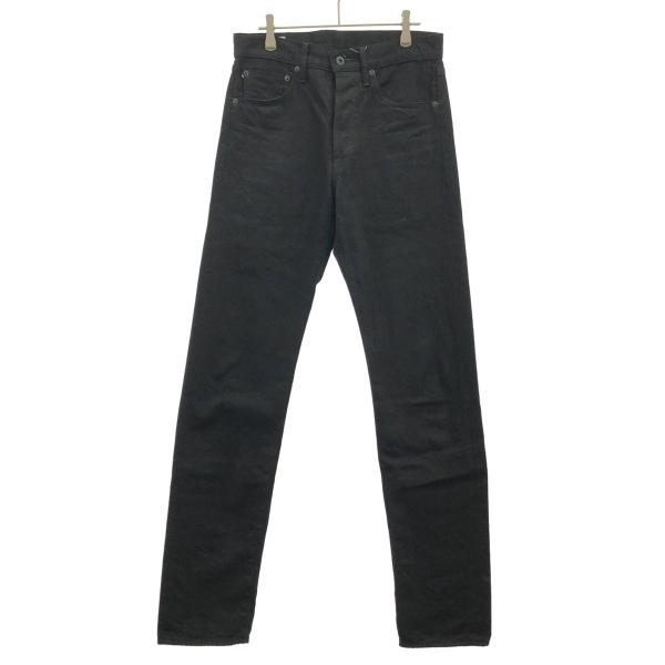 ONI DENIM 鬼デニム 13oz Jet Black Denim Neat Straight ...