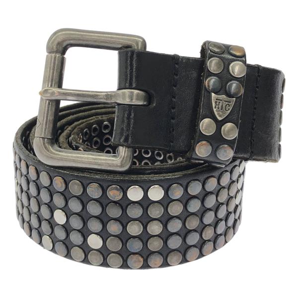 HTC エイチティーシー スタッズレザーベルト  ブラック 90/36 ITX7DZDK2RZ4