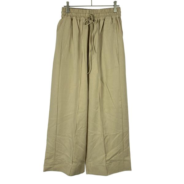 Y-3 ワイスリー 23SS Crinkle Twill Wide Leg Pants ロゴプリント...