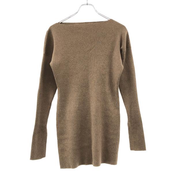 CLANE クラネ ルーズシャープリブニットトップス 11106-1032 ベージュ 1 ITXZC...