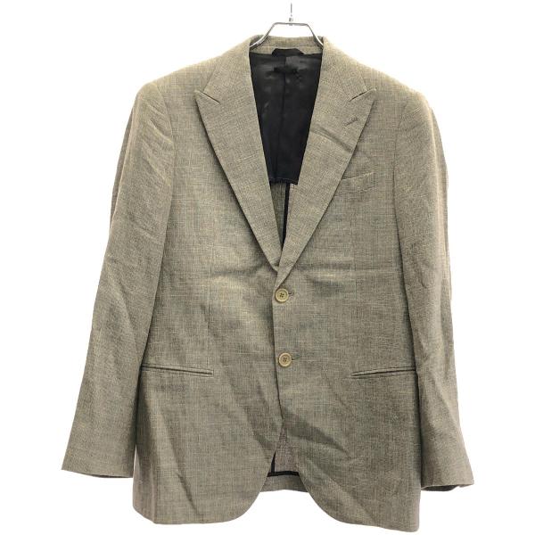 GIORGIO ARMANI ジョルジオアルマーニ シルクウールテーラードジャケット GSGG41 ...
