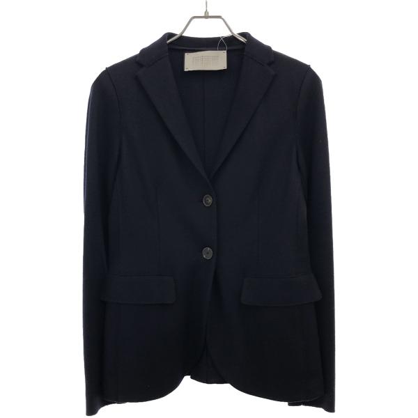 HARRIS WHARF LONDON ハリスワーフロンドン ウールテーラードジャケット  ネイビー...