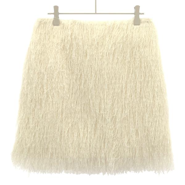 Whim Gazette ウィム ガゼット シャギーミニスカート WGZ1042501A0002 ホ...