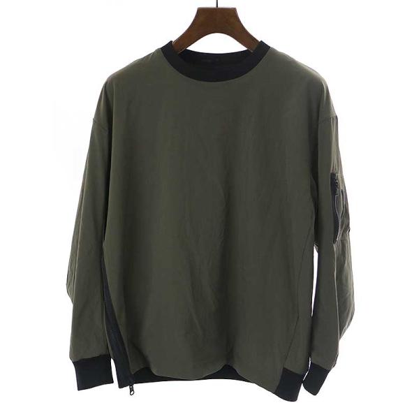 JH＋ジェイエイチ プラス 22AW REVERSIBLE P/O リバーシブルプルオーバートップス...