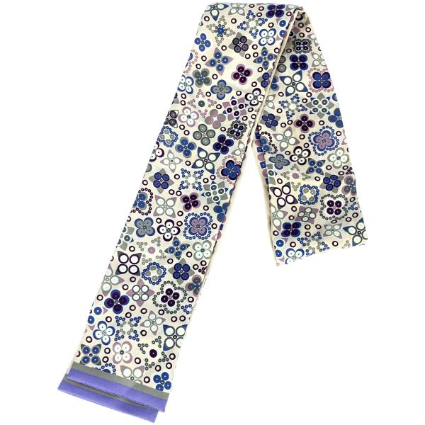 LOUIS VUITTON ルイヴィトン M75037 バンドー  シルクリボンスカーフ  ピンク ...