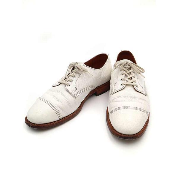 Sanders サンダース Military Derby Shoe ミリタリーダービーシューズ ホワ...