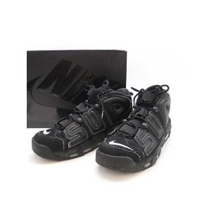 Supreme×NIKE シュプリーム ナイキ Air More Uptempo black スニー...