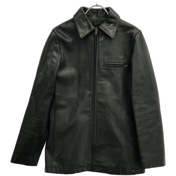 A.P.C アーペーセー ホース シングルレザーライダースジャケット  ブラック XS ITZ6ON...