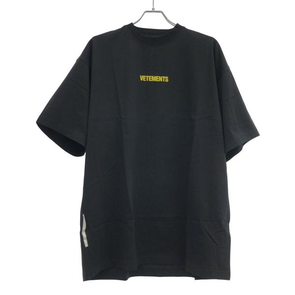 VETEMENTS ヴェトモン LOGO LABEL T-SHIRT ロゴラベル オーバーサイズTシ...